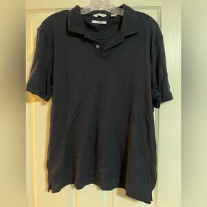 CALVIN KLEIN Classic Dark Blue Polo Shirt